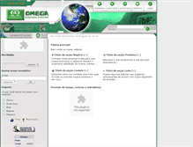 Tablet Screenshot of omegaambiental.com.br
